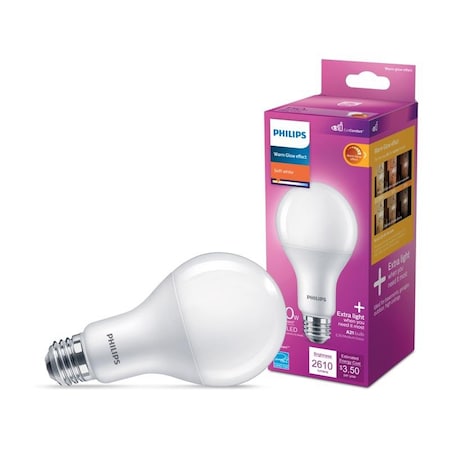 Philips Philips A21 E26 (Medium) LED Bulb Soft White 150 Watt Equivalence 1 pk 571497